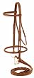 NEW Square Raised Snaffle Show Bridle - Trasitional