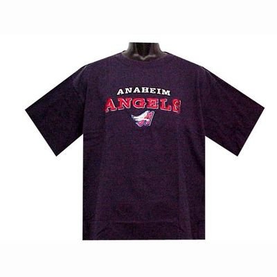 Buy MLB Anaheim Angels On The Ball Team Color Crew Neck T-Shirt by VF Imagewear