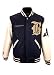 Hudson Outerwear Mens Columbia Wool and Leather Varsity Jacket