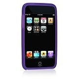 Apple iPod Touch 2nd Generation PURPLE Premium Textured Silicone Case 8GB 16 GB 16GB