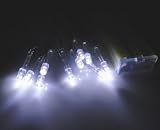 10er LED Lichterkette Batterie Kaltweiß Weiß weiss NEU