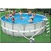 Intex Ultra Metal Frame Pool w/ New Child Safety Barrier Ladder - 18' x 52" complete set