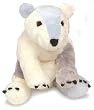 The World Of Eric Carle POLAR BEAR 7" BEANIE Beanbag Plush