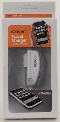 iCover Compact Travel Charger for the iPhone