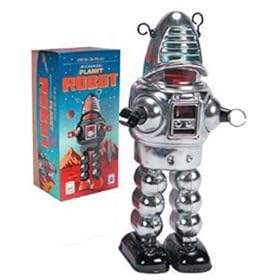  Schylling Chrome Planet Robot