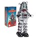 Schylling Chrome Planet Robot