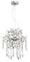 Possini Ribbon Crystal 12-Light Halogen Pendant Chandelier