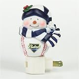 San Diego Padres MLB Home Run Snowman Night Light (5)