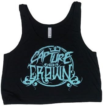Capture The Crown Women's Logo Womens Tank Medium Black