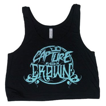 Capture The Crown Women's Logo Womens Tank Medium Black