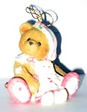 41WjDcpvY9L. SL160  Cherished Teddies Girl Elf with Doll Hanging Ornament