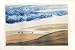 Chinese Sumi Art Brush Painting - Landscape of Northwestern China's Desert and Nomadic People - Watercolor on Rice Paper