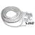 HDinterconnects 25m WHITE wf65 twin coax Wiring kit for Dish LNB to Sky+ SkyHD Freesat satellite receiver Foxsat HD PVR