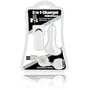 Luxmo Universal Apple iPod USB Charger Kit with USB Retractable Hotsync Cable USB Home Travel Charger and USB 12V Cigarette Lighter Charger
