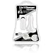 Luxmo Universal Apple iPod USB Charger Kit with USB Retractable Hotsync Cable USB Home Travel Charger and USB 12V Cigarette Lighter Charger