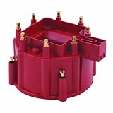 Accel 8141R Red Corrected GM HEI Distributor Cap for V8 Engine by Accel