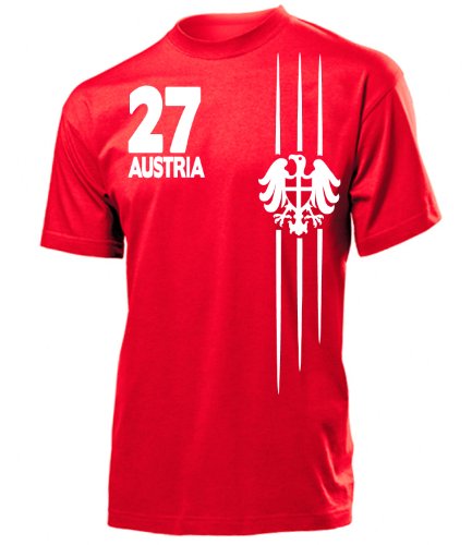 FUSSBALL EM 2016 – ÖSTERREICH FANSHIRT 3218(K-R) Gr. 152/164