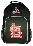 Saint St Louis Cardinals MLB Baseball Black Backpack Back Pack