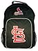Saint St Louis Cardinals MLB Baseball Black Backpack Back Pack