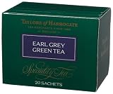Review Taylors of Harrogate  / Taylors of Harrogate, Green Tea, Green Earl Grey Tea, 20-Count Wrapped Tea Bags (Pack of 6)