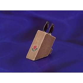 Miniature Wood Kitchen Knife Block