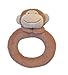 Angel Dear Dark Monkey Ring Rattle: