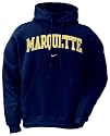 Marquette University Golden Eagles Nike Classic Hooded Sweatshirt