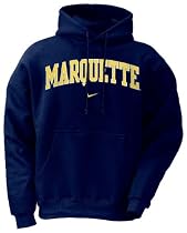 Marquette University Golden Eagles Nike Classic Hooded Sweatshirt