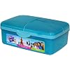 Sistema Slimline Quaddie Lunch Box, Aqua