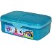 Sistema Slimline Quaddie Lunch Box, Aqua