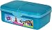 Sistema Slimline Quaddie Lunch Box, Aqua