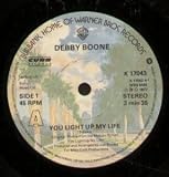 YOU LIGHT UP MY LIFE 7" (45) UK WARNER BROS 1977