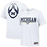 Nike Michigan Wolverines White Team Issue T-shirt