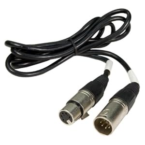 Brand New Chauvet Dmx5p25ft 25 Foot DMX Lighting 5 Pin XLR Female to Male DMX Cable by Chauvet