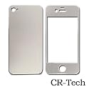 【CR-Techオリジナル】 超ゴージャス!iPhone4用 Aluminium SKIN
