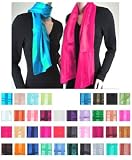 Solid Color Satin Scarf