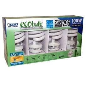 FEIT Electric ECObulb Energy Saving Compact Fluorescents Case pack of 24 bulbs