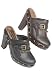 Avenue Plus Size Lia Chain Belted Clog (Wide Width)