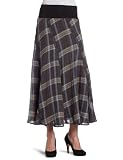 Isda & Co women's Double Plaid Skirt, Plaid, Large