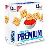 Nabisco Original Premium Saltine Crackers Topped with Sea Salt, 3 Pound