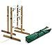 Ladder Golf Brand - Double Ladder Ball Game - Tournament Edition Set - With Green + White Bolas and a Heavy Duty Carrying Case and Official Rules - The Original Ladder Toss Game Since 2003