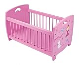 Doll's Pink Princess Cot