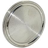 HFS 4 INCH SS316 Sanitary End Cap fits Tri-Clamp Ferrule Flange