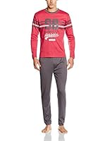 Kinanit Pijama Kinanit (Rojo / Gris)