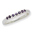 Sterling Silver Amethyst Ring