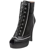 Betsey Johnson Women's Niles Peep-Toe Boot