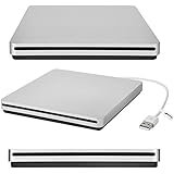 VersionTech USB External Slot DVD VCD CD RW Drive Burner Superdrive for Apple Macbook Pro Air iMAC
