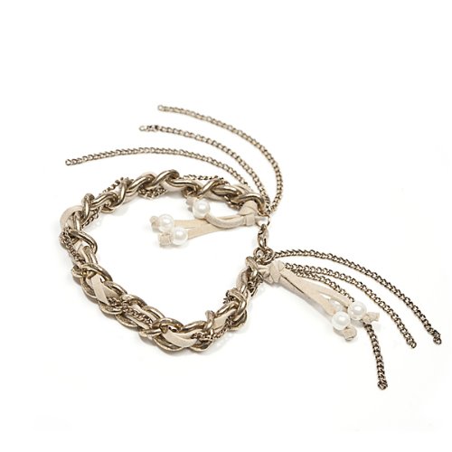 Schmuck-Art Damen-Armband Guardo anticgold/beige 29646 Preisvergleich