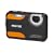 Pentax Optio WS80 10MP Waterproof Digital Camera with 5x Internal Optical Zoom and 2.7-inch LCD (Black and Orange)