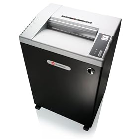 GBC Shredmaster GLX3055 Cross-Cut Jam Stopper Shredder, Black (1758583) by